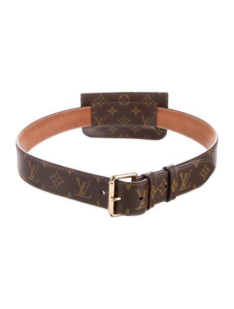 dark silver louis vuitton belt|louis vuitton belt bag monogram.